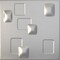 Ekena Millwork 19 5/8in. W x 19 5/8in. H Avila EnduraWall Decorative 3D Wall Panel Covers 2.67 Sq. Ft. WP20X20AVCST - alternate 1